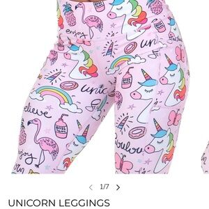 NEW CVG Magical Unicorn Leggings + Bra Size: Medium